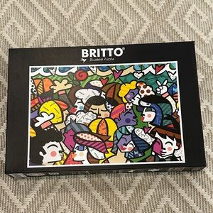 Romero Britto - Collage: Looking Into the Future | 1,500 Piece Puzzle
